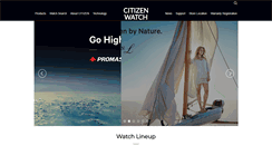 Desktop Screenshot of citizenwatches.co.in
